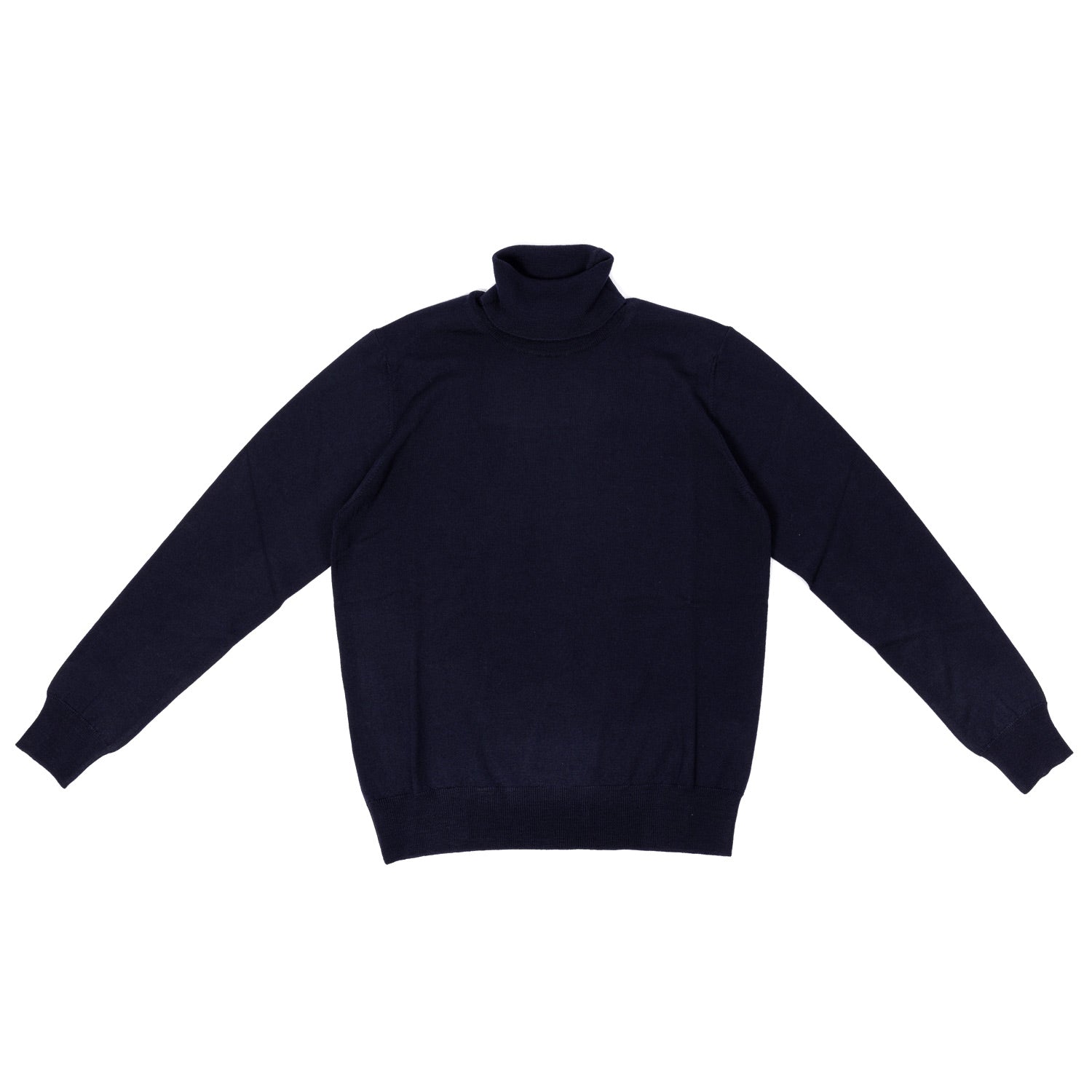 Brigatelli dal 1922 per Michael Jondral: Rollkragenpullover aus feinster Merinowolle - 12 Gauge Merino Extrafine
